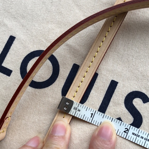 🌼🌼 NEW 🌼🌼 Louis Vuitton Vachetta Crossbody Strap - Picture 8 of 8